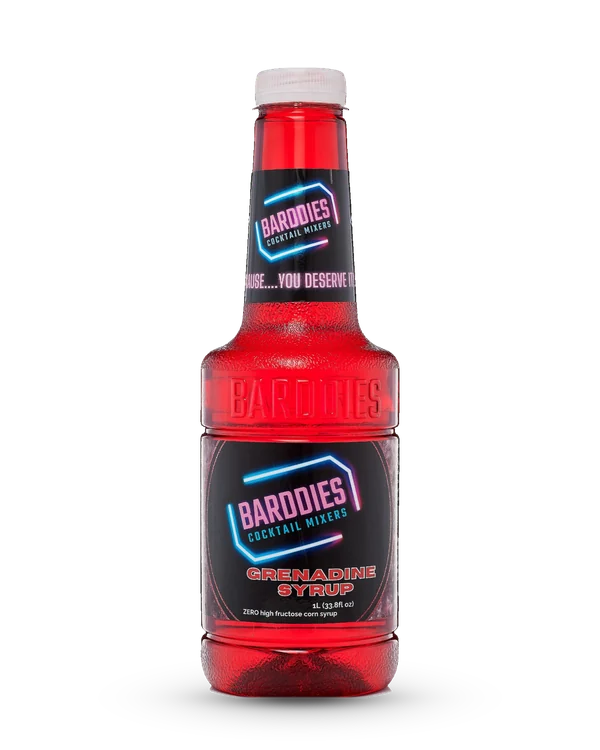 Barddies Grenadine Syrup, 1L (33.8 fl oz)