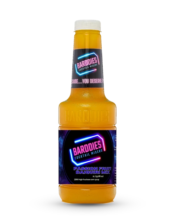 Barddies Passion Fruit Daiquiri Mix, 1L (33.8 fl oz)