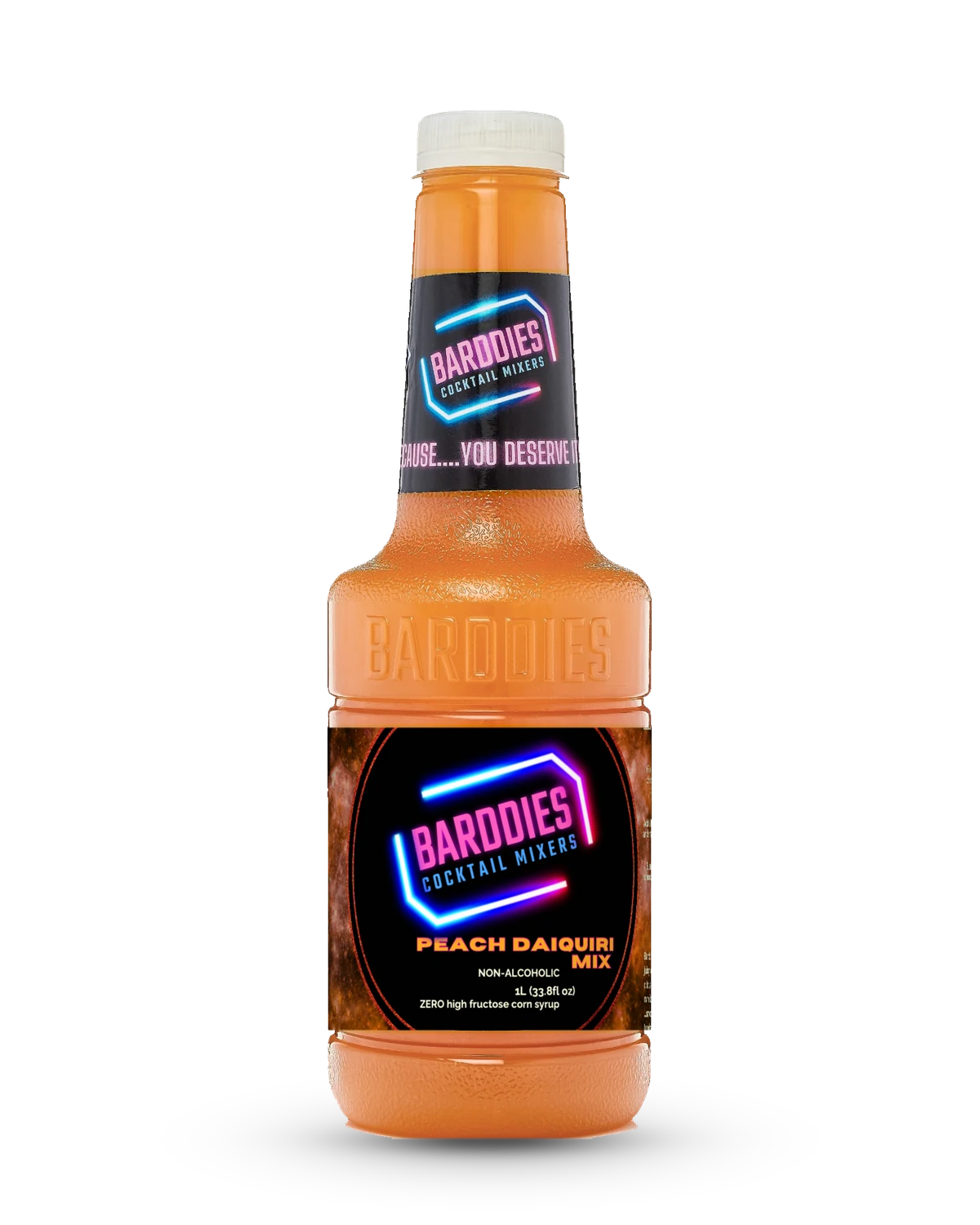 Barddies Peach Daiquiri Mix, 1L (33.8 fl oz)