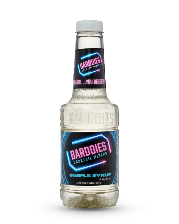 Barddies Simple Syrup, 1L (33.8 fl oz)