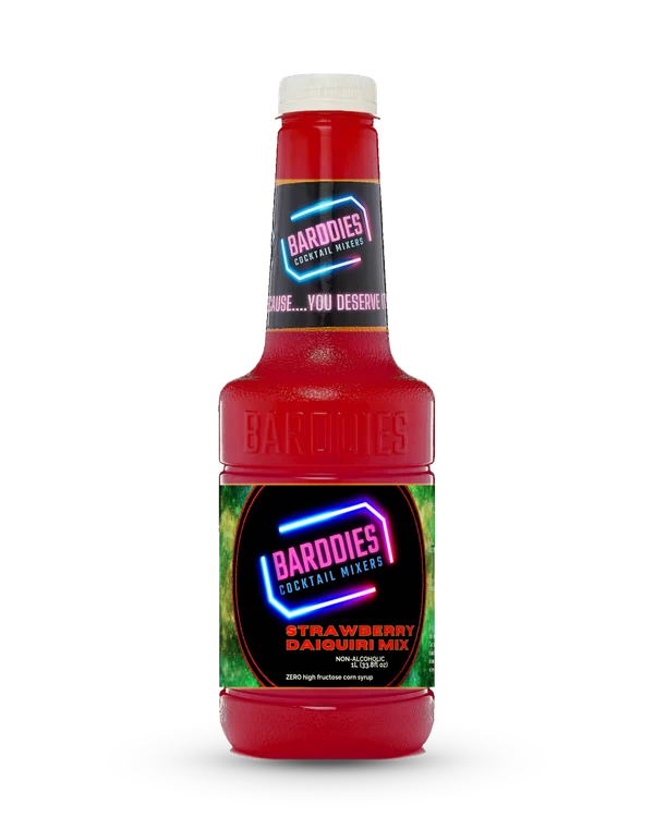 Barddies Strawberry Daiquiri Mix, 1L (33.8 fl oz)