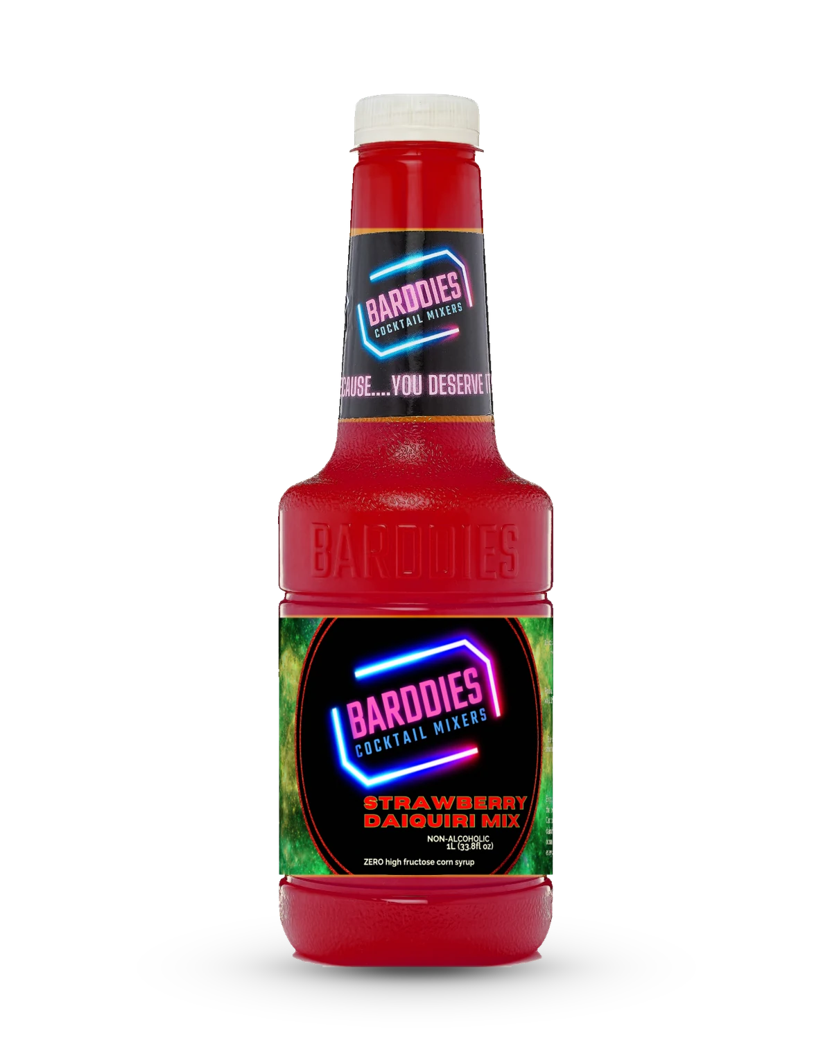 Barddies Strawberry Daiquiri Mix, 1L (33.8 fl oz)