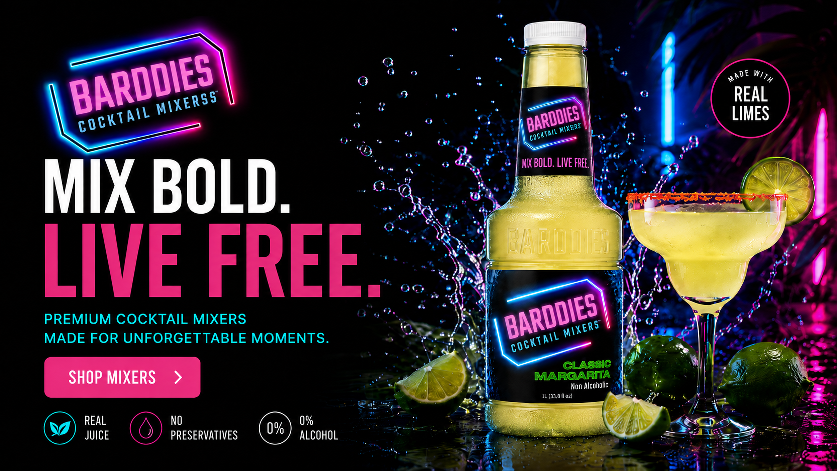 Barddies — Mix Bold. Live Free. Shop Mixers