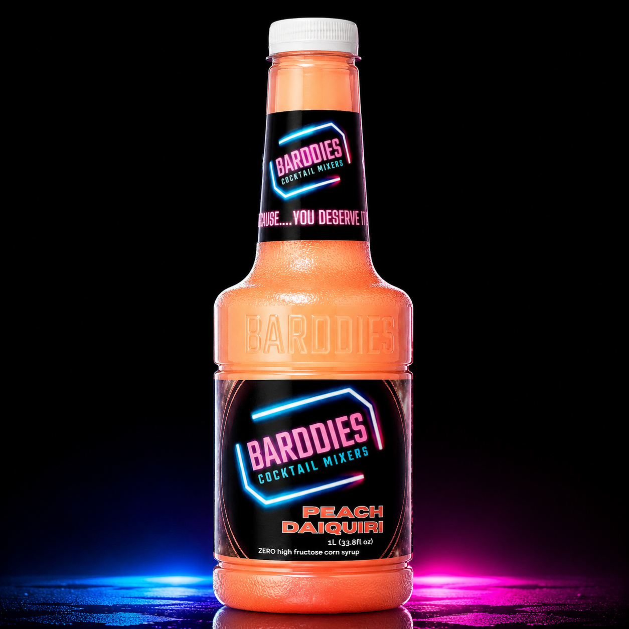 Barddies Peach Daiquiri Mix 1L